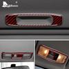 Real Soft Carbon Fiber for Mitsubishi Lancer 2008 2009 2010 2011 2012 2013 2014 2015 Car Roof Reading Light Button Accessories