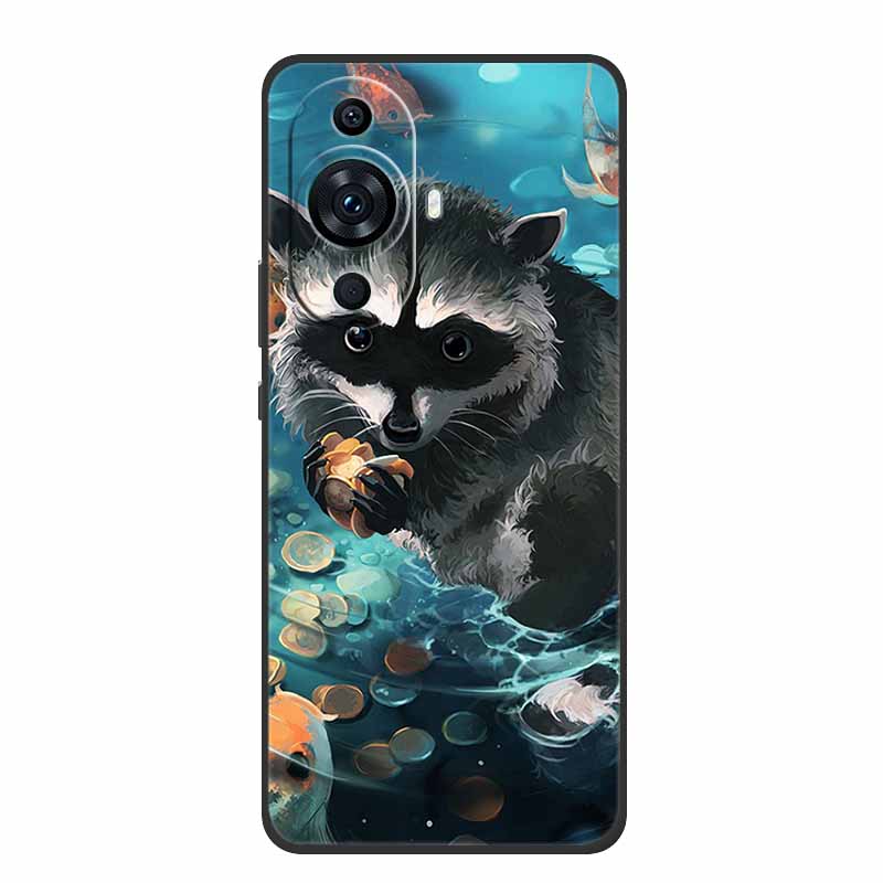 Phone Case For Huawei Nova 12s Back Cover Case Shockproof Black Silicone Soft Funda For Huawei Nova 12s Case Nova12s 6.7" Coque