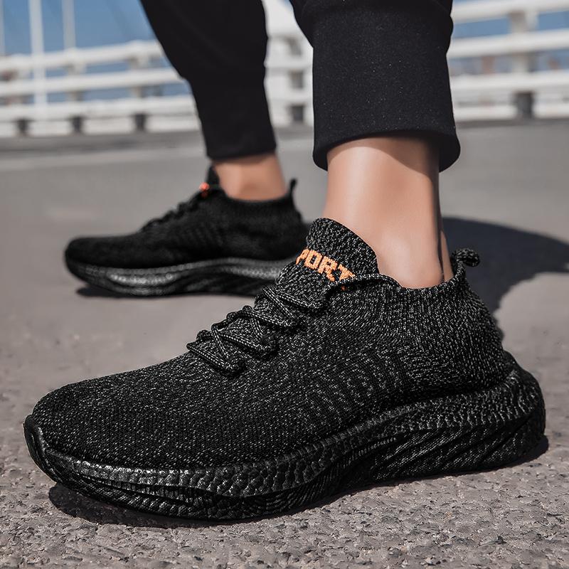 Fashion Men Shoes Breathable Men's Sneakers Comfortable Running Shoes Outdoor Slip On Walking Sneakers Women's Sock Jogging Shoes