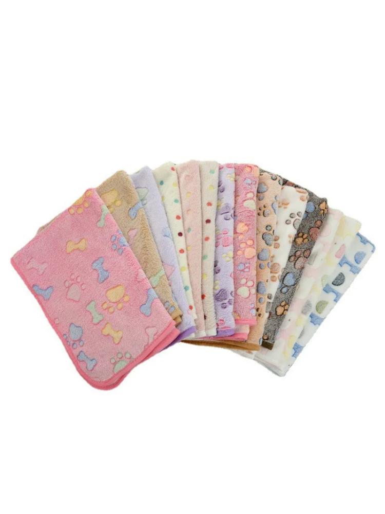 Hamster Guinea Pig Blanket Small Pet Item Soft Warm Bed Sleep Mat Flannel Fleece Pad for Rabbit Hedgehogs Small Pet Accessories