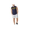 Under Armour Tech Casual Comfortable Soft Simple Versatile Tank Top Men Tops Navy-Blue 6001541-410
