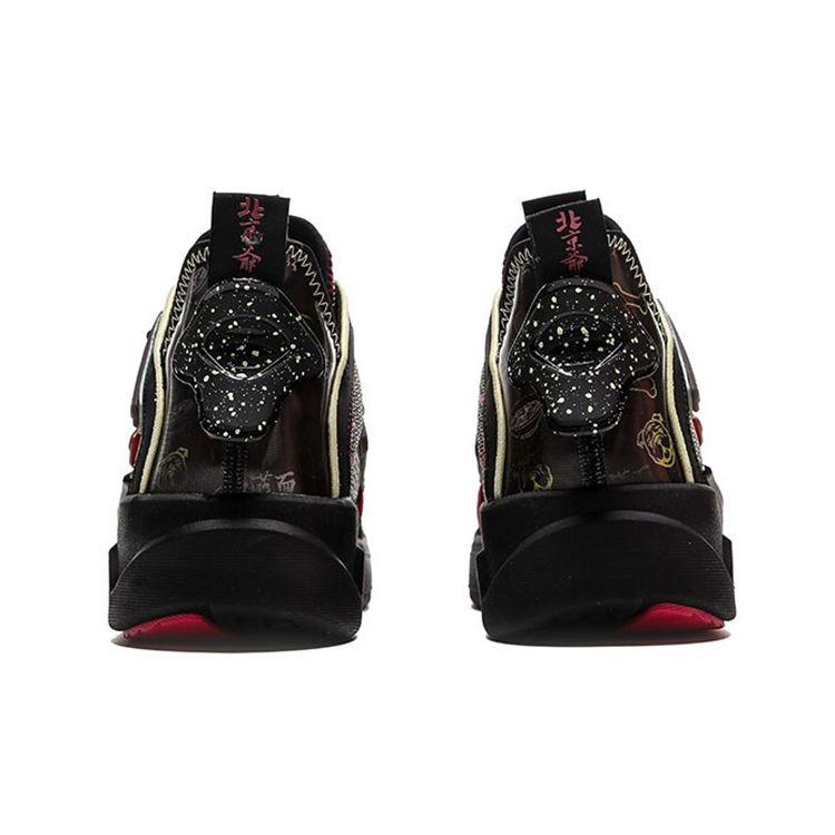 Anta Thompson G6 Non-Slip Wear-Resistant Low-Top Sneakers Men Sneakers Black Red 112118086-4