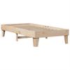 Solid Wood Bed Without Mattress 90x200 Cm Pine Wood