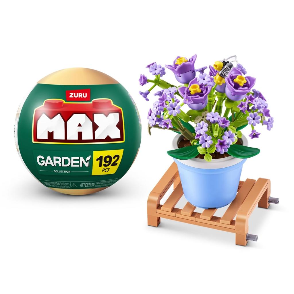 ZURU Max Premium Garden Pot Gypsophila miniature block capsule authentic Plants paniculata, 192-piece collection, toy, product.