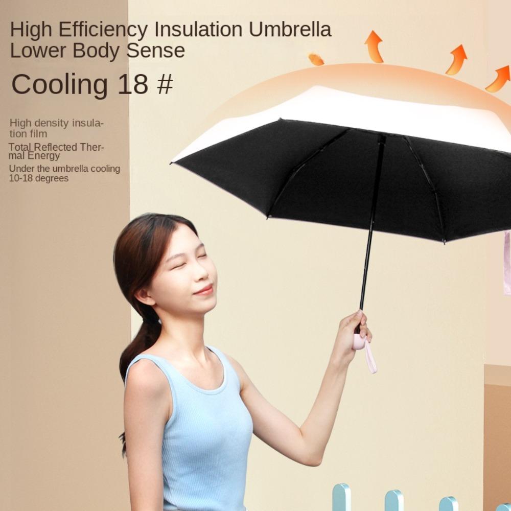 Mini Capsule Umbrella Ultralight Sunshade Umbrella Portable Sun Umbrella Outdoor Summer