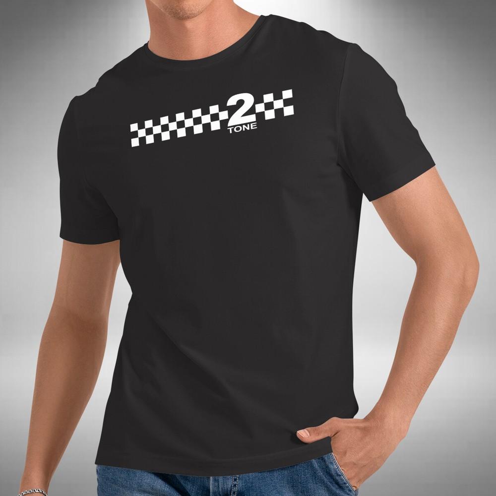 

2 Tone T-Shirt Two Tone Ska Punk Rock Rocksteady The Specials Sizes Small to 5XL L
