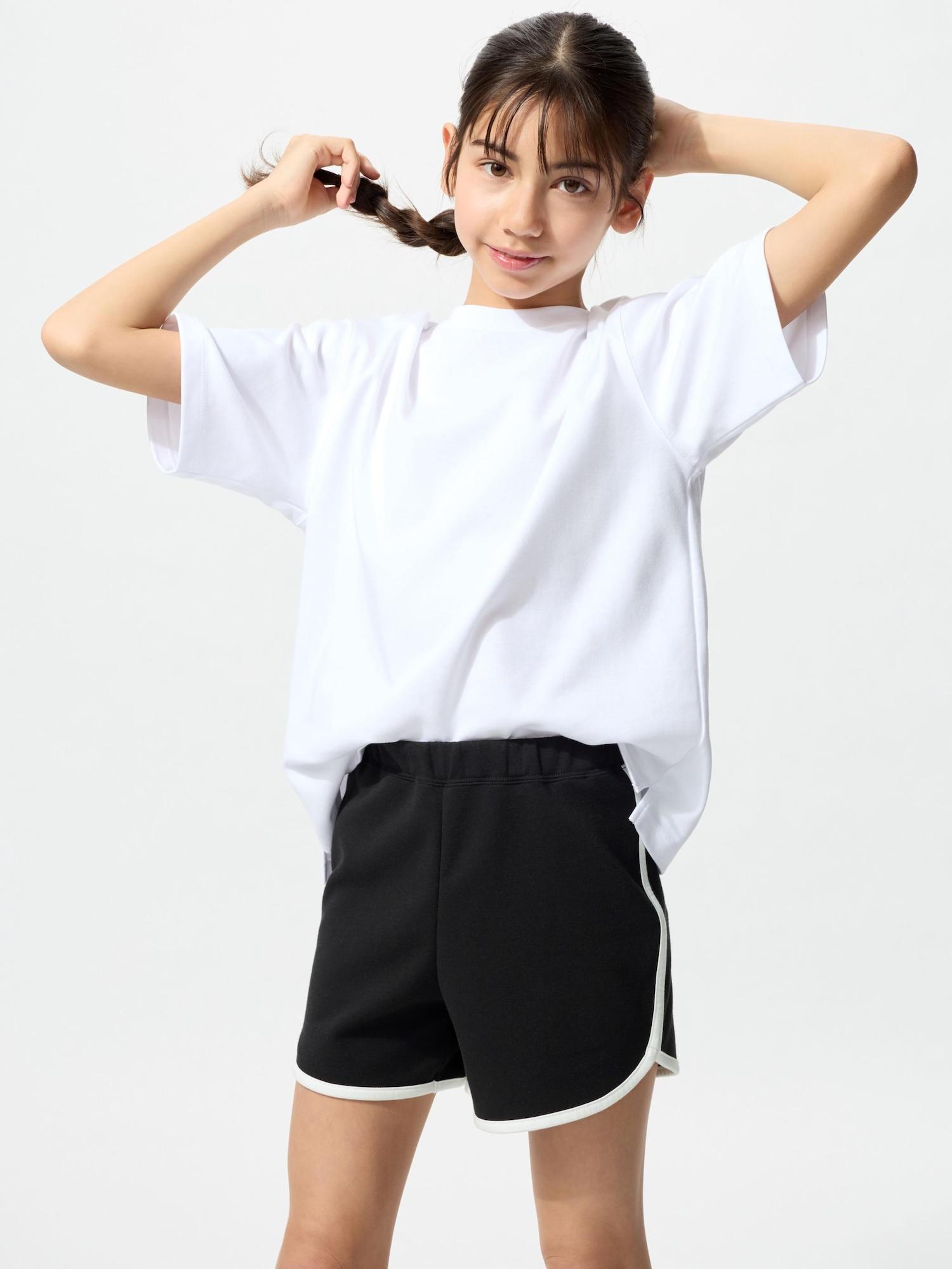 

Uniqlo Japan Шорты из джерси для девочек Air Rhythm 09 BLACK/100