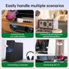 Adaptor Audio 2 ÎN 1 Bluetooth 5.4 AUX 3.5MM Stereo Transmițător Receptor Wireless Cu Microfon 1 la 2 Căști Pentru TV Kit Auto Difuzor