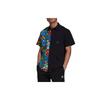 Originals Artist Shirt With Clover Print And Button-Up Short Sleeves Men Tops Black HA4682