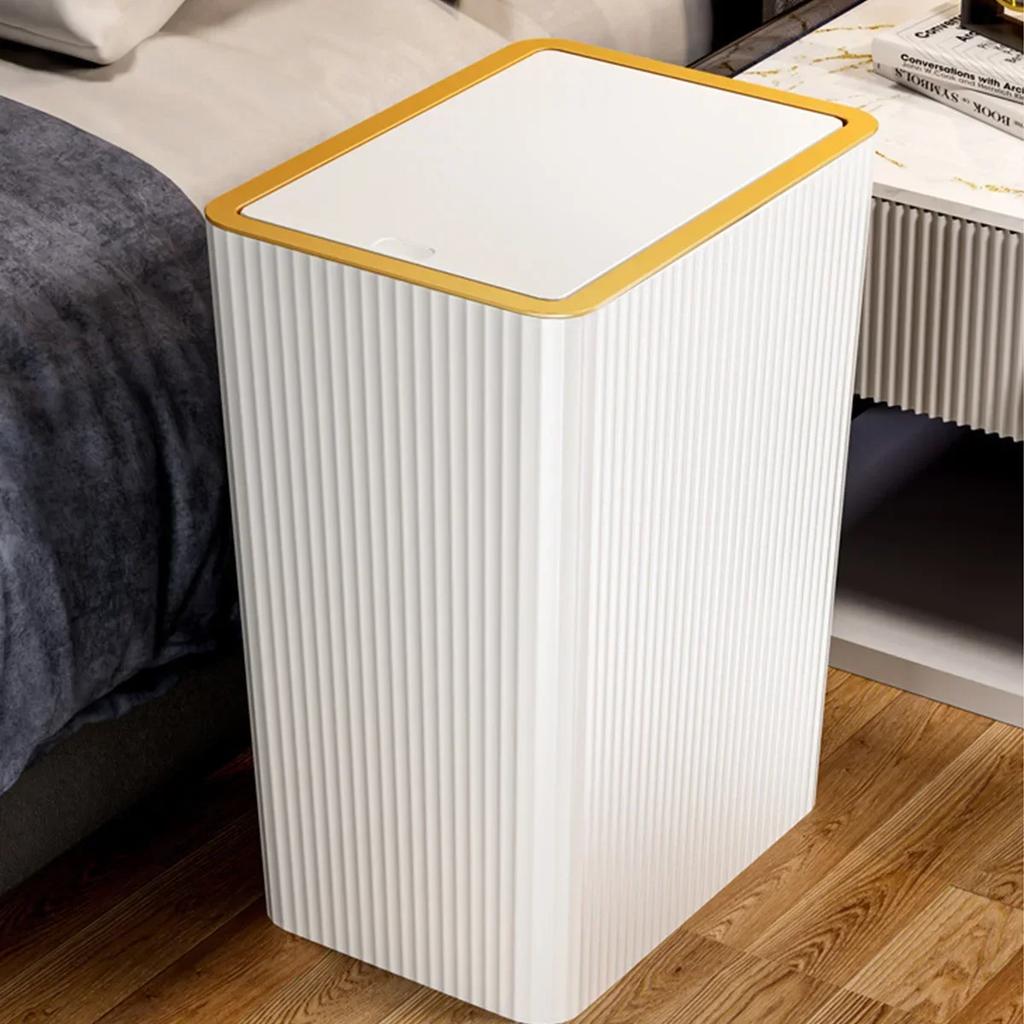 12/15L Bathroom Trash Can Garbage Can Trash Can Kitchen Trash Cubo Basura Cocina Cubo Basura NoEnName_Null