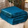 Coral Fleece Thick Blankets Flannel Warm Thin Quilt Nap Blanket Portable Travel Office Car Sofa Home Textile Multi-purpose
