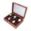 26.5 X 20 X 8cm Watch Display Box Composite Wood Watch Organizer Watch Storage Case  For Men