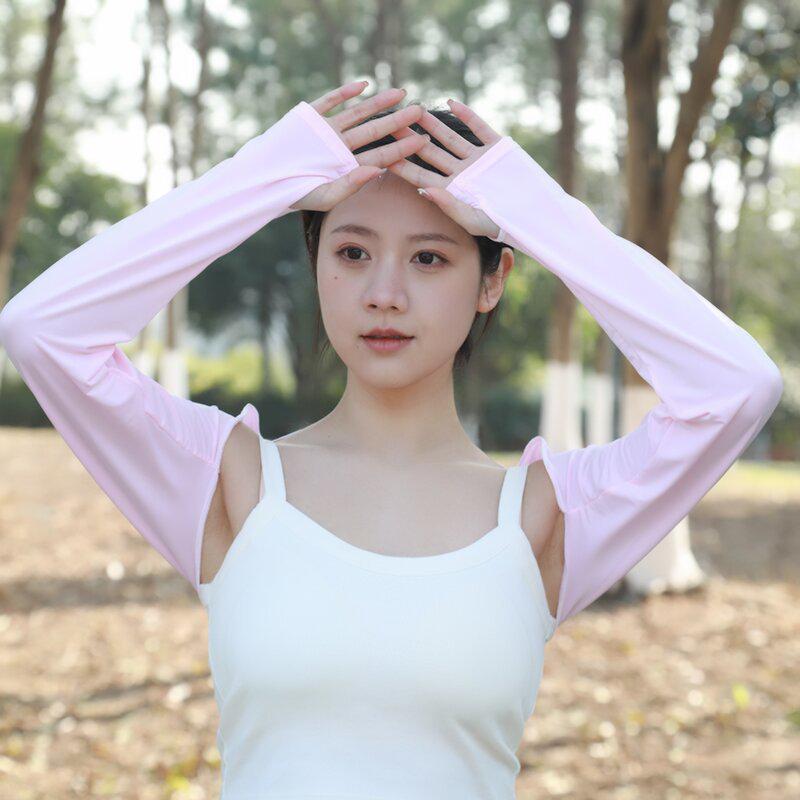 Ice Silk Raglan Sleeve Golf Sun Protection Shawl - Multi-purpose Cover for Sun Protection One Size