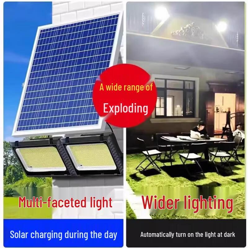 Jun Ding Ying Solar Powered Outdoor LED Courtyard Light