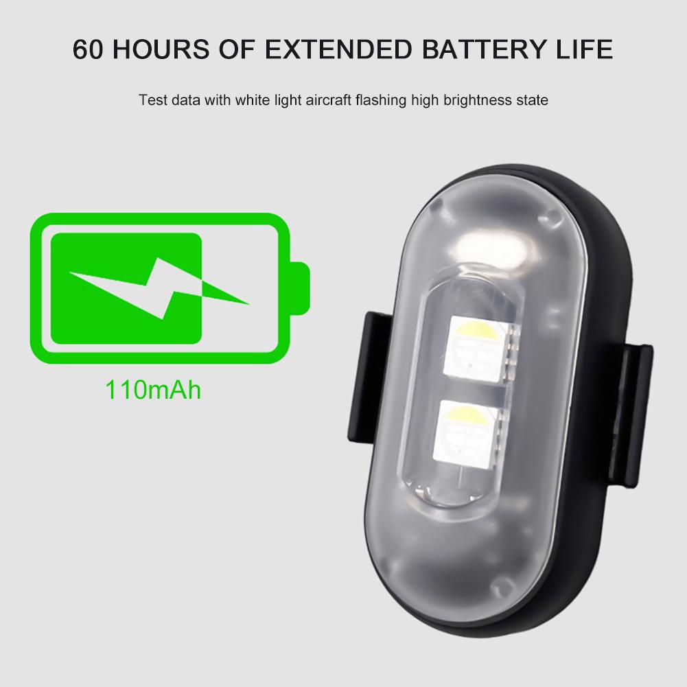 Motorcycles Led Flashing Lights LED Night Light Battery Powered Small Strong Light For RC-Car