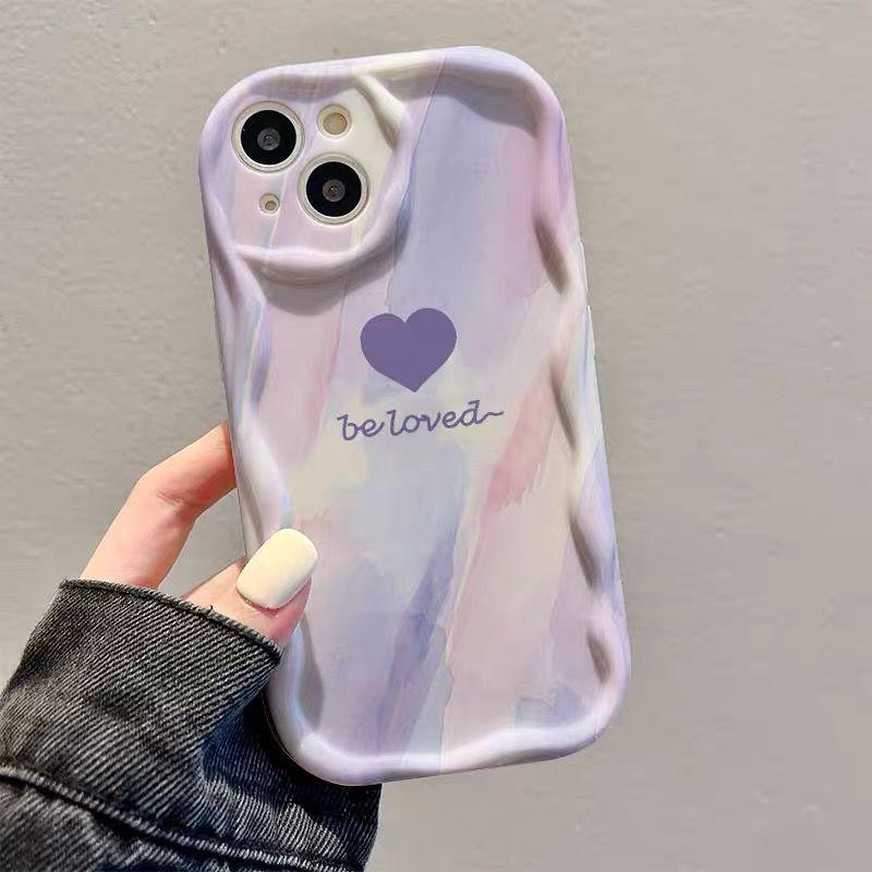 Rainbow Heart Case for Xiaomi Redmi Note 12 13 14 4G 14 Pro 5G 8 11 10 12 13 14 Pro Plus 12S Redmi 12 13C 12C 10 A3 Cover Wavy