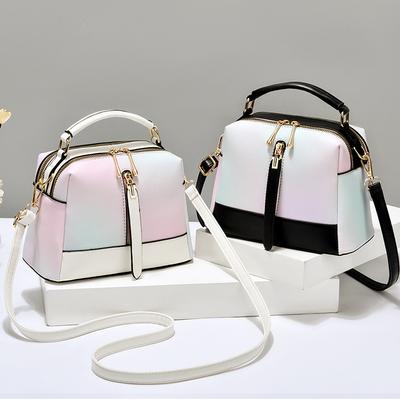 Sac à bandoulière Messenger pour femme, texture ins, multicolore, petit sac, nouvelle mode, texture niche