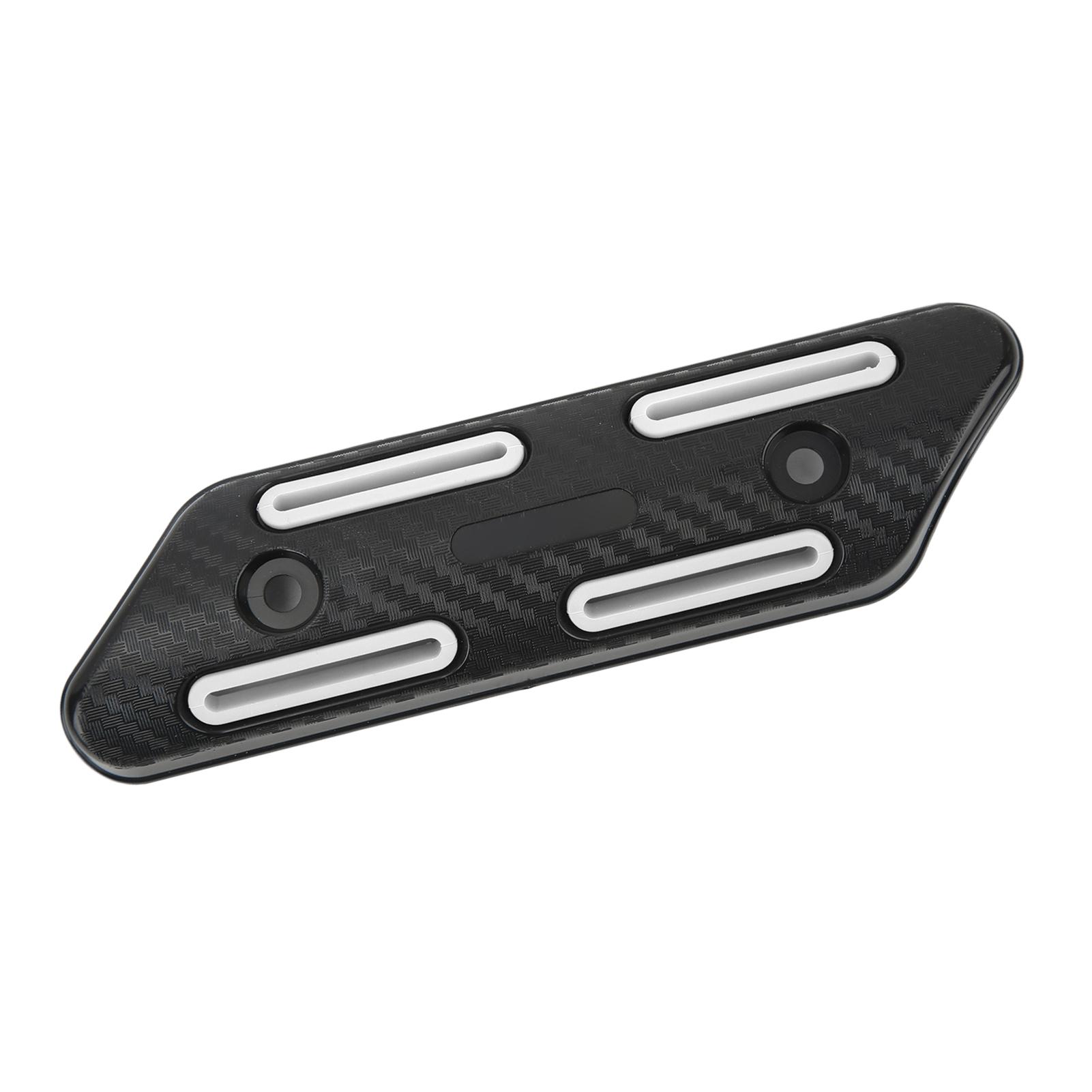 

Exhaust Pipe Heat Shield Universal for 27 to 51mm Pipe Motorcycles ATVs Mountain Bikes Scooters White білий