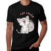 Cute Cat Lover Design T-Shirt Festival T-Shirt