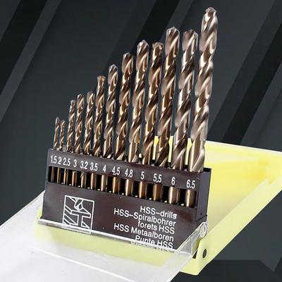 Concrete Professional Carbide Tipped Drill Bits Metric Drill Bit Set 13PCS (3/16"-1/2") Glass Metal Tile Workhorse Power Tools