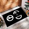 Peaceminusone Printed Crystal Velvet Area Rug, Soft Anti-Slip Water Absorbent Floor Mat for Living Room Bedroom