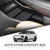 for Xpeng G9 2023 2024 2025 Center Console Storage Box Car Central Lower Layer Tray Silicone Organizer Accessories Tidying