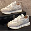 Fashion Thick-soled Insole Height-increasing Sports and Casual Shoes for Men, Comfortable and Breathable Ice Silk Fabric Dad Shoes  B38