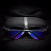 VEITHDIA Stainless Steel Men's Sunglasses Polarized Mirror Lens Eyewear Accessories  3559