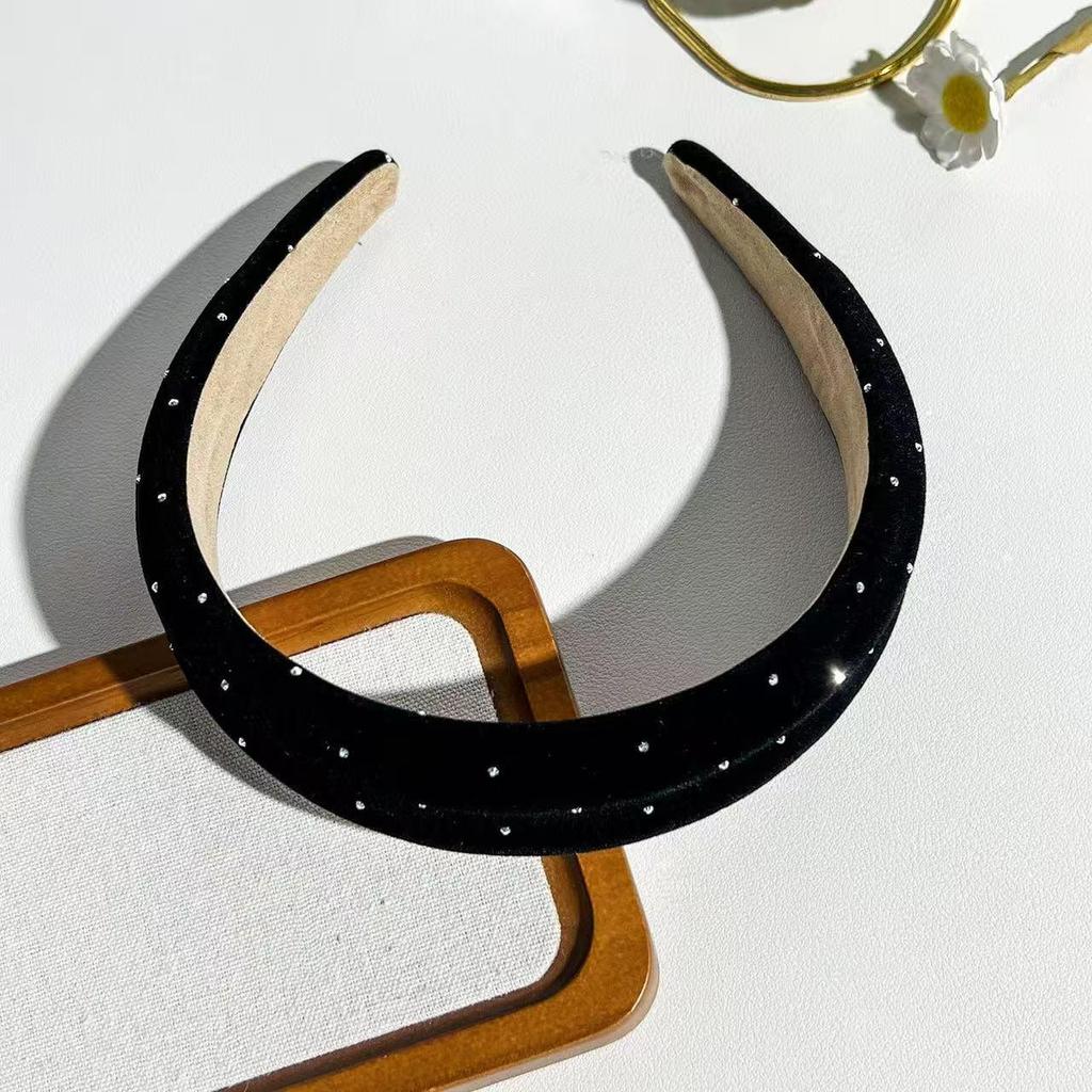 Korean-Style Aurora Light High Skull Top Headband for Women - Versatile and Trendy Hair Accessory
