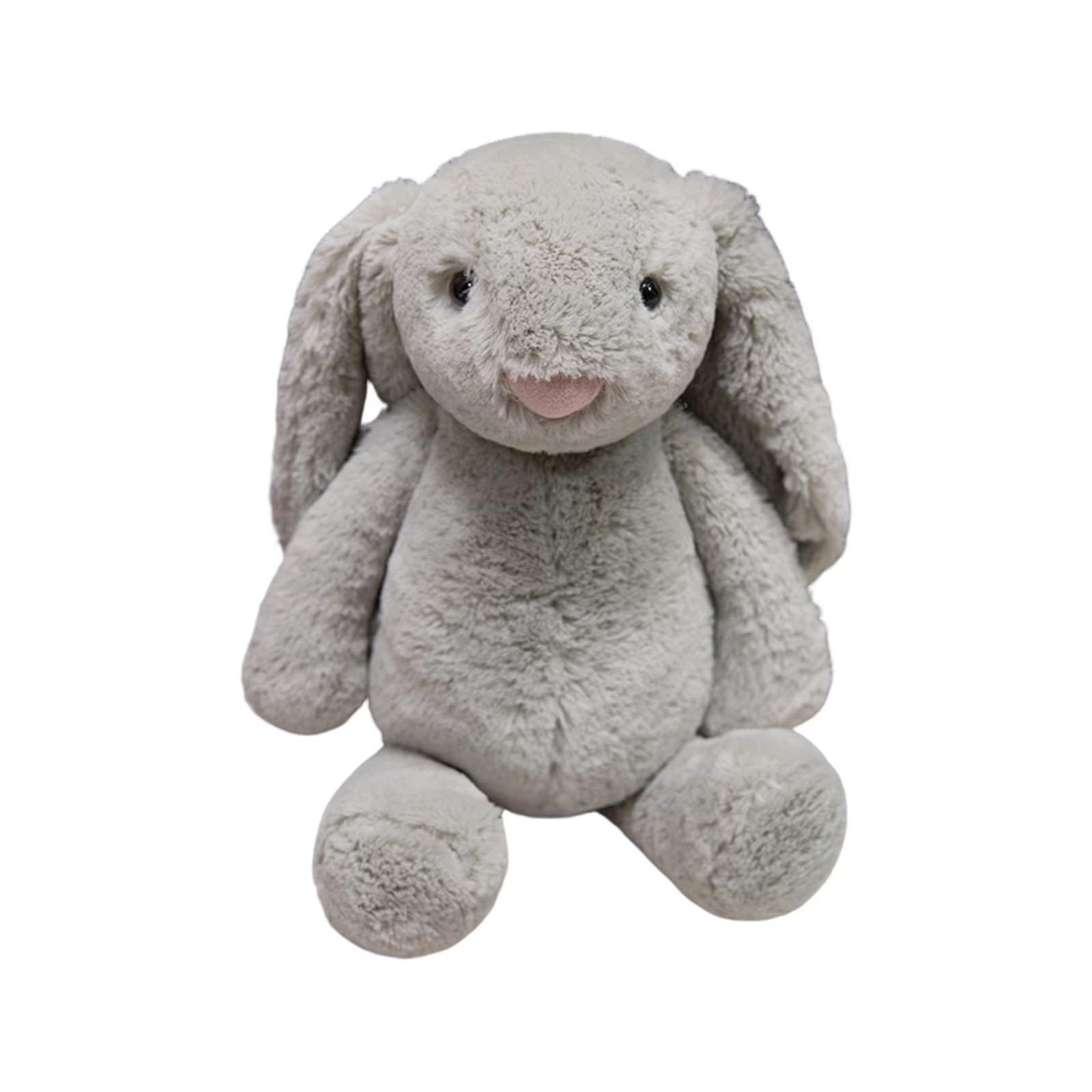 Easter Bunny Plush Toy, Soft Plush Bunny With Floppy Ears, Easter Decoration, Long-Eared Plush Bunny Toy