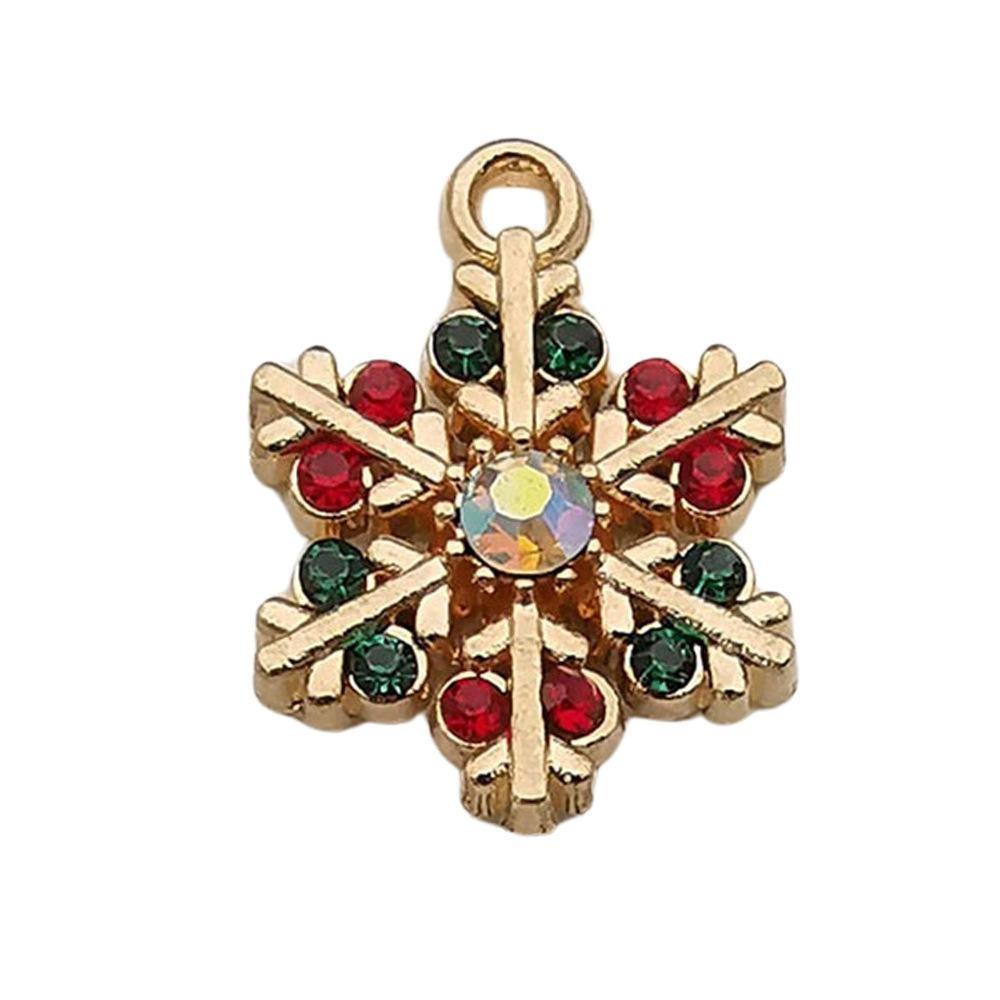 140 Kinds Of Christmas Drips Santa Claus Snowman Snowflake Deer Earrings Bracelet Pendant Diy Jewelry Accessories