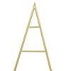 Metal Christmas Tree Gold 60 cm Powder Coated Steel