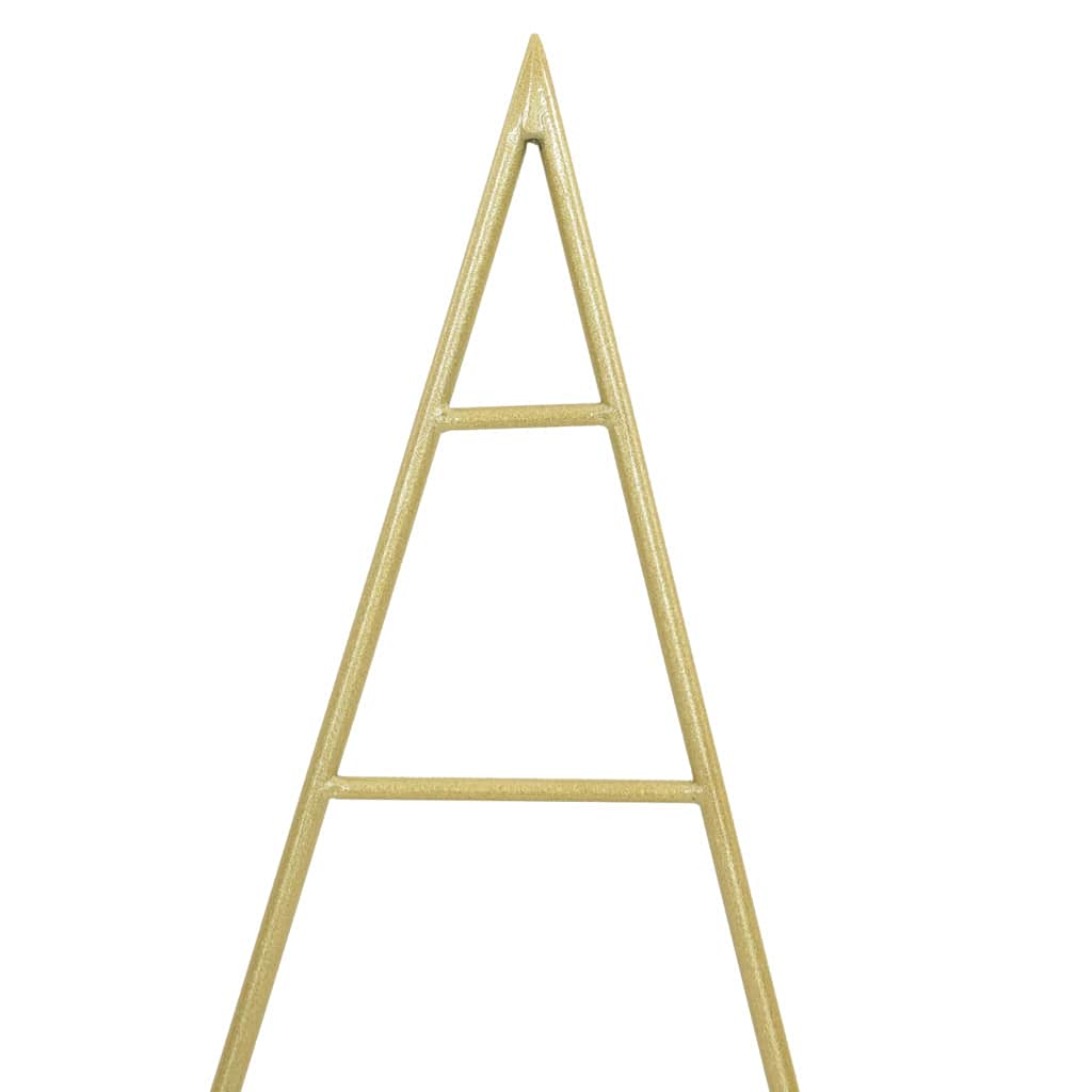 Metal Christmas Tree Gold 60 cm Powder Coated Steel