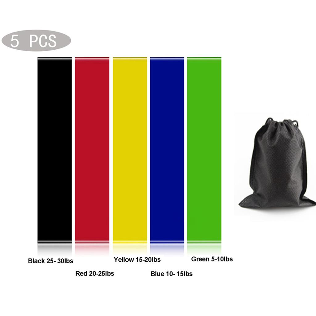 Training Resistance Bands Yoga Gym Fitness Gum Pull Up Assist Rubber Band Crossfit Exercise Home Workout Equipment