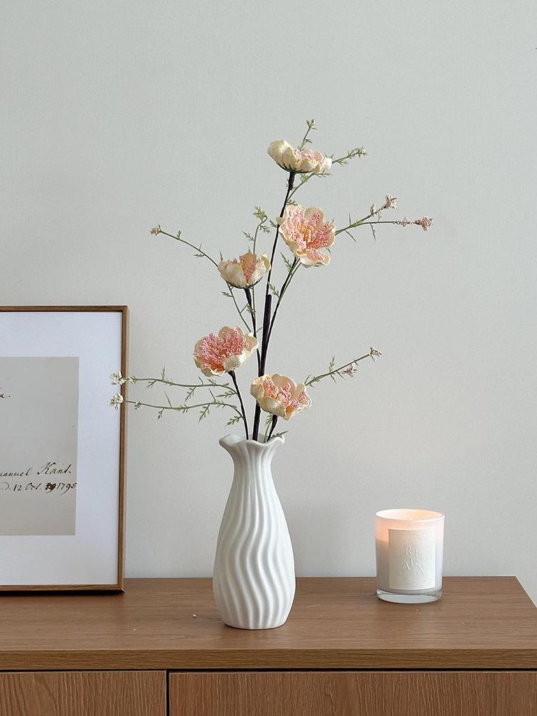 Nemophila Luxury Artificial Flower Arrangement for Living Room and Dining Table