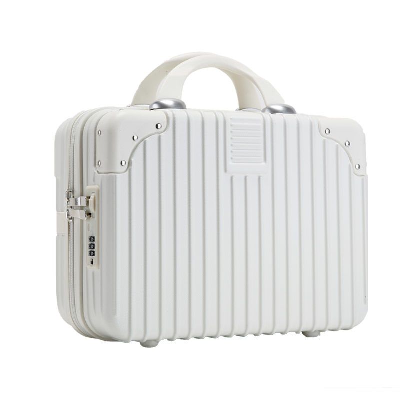 14palcové kosmetické pouzdro Úložná krabička na make-up Zámek s heslem taška na make-up Organizér Kufr Přenosný do ruky Cestovní pouzdro na zavazadla