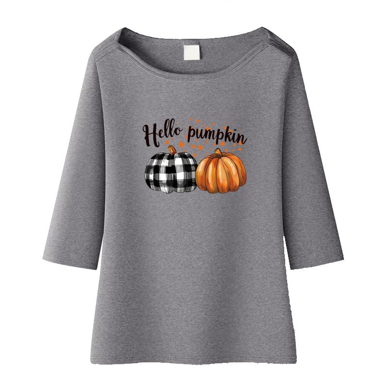 Pumpkin Day T-shirt Heat Patch, Heat-pressed Sweatshirt, Diy Clothing Patch, Easy-to-print Clothing Patch