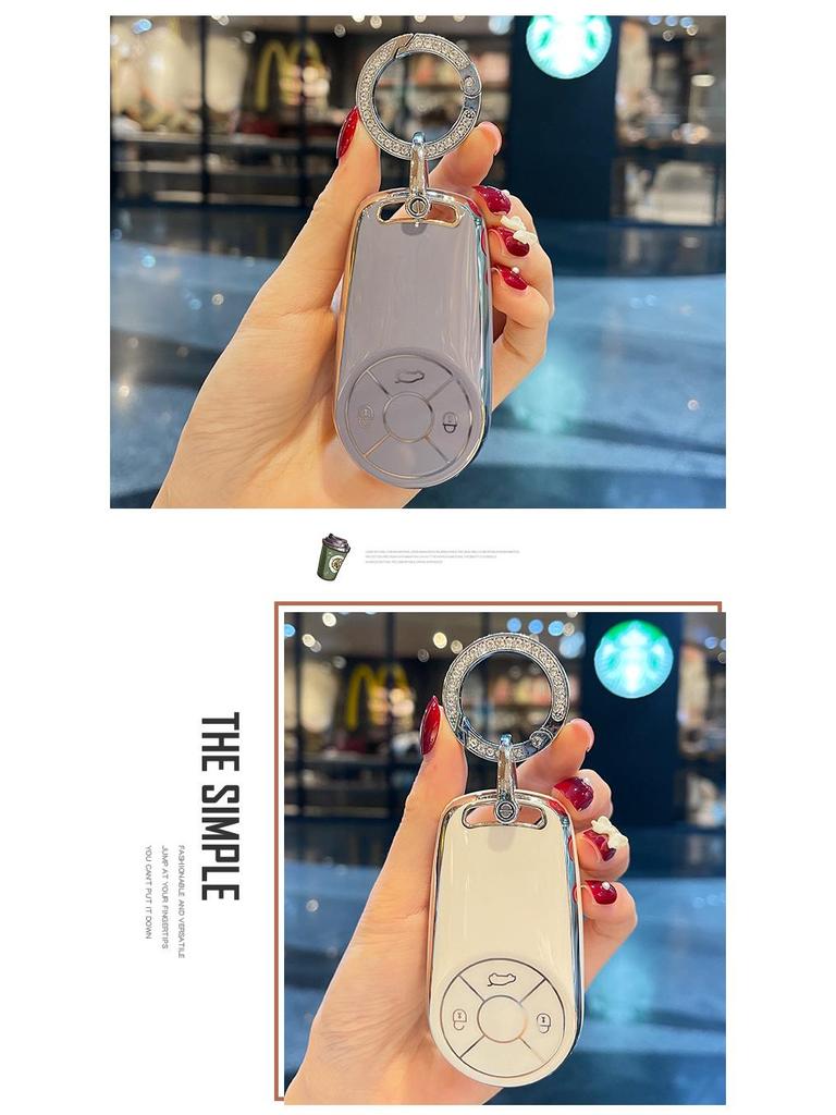 ORA Good Cat & Ballet Cat Women's Key Protection Shell