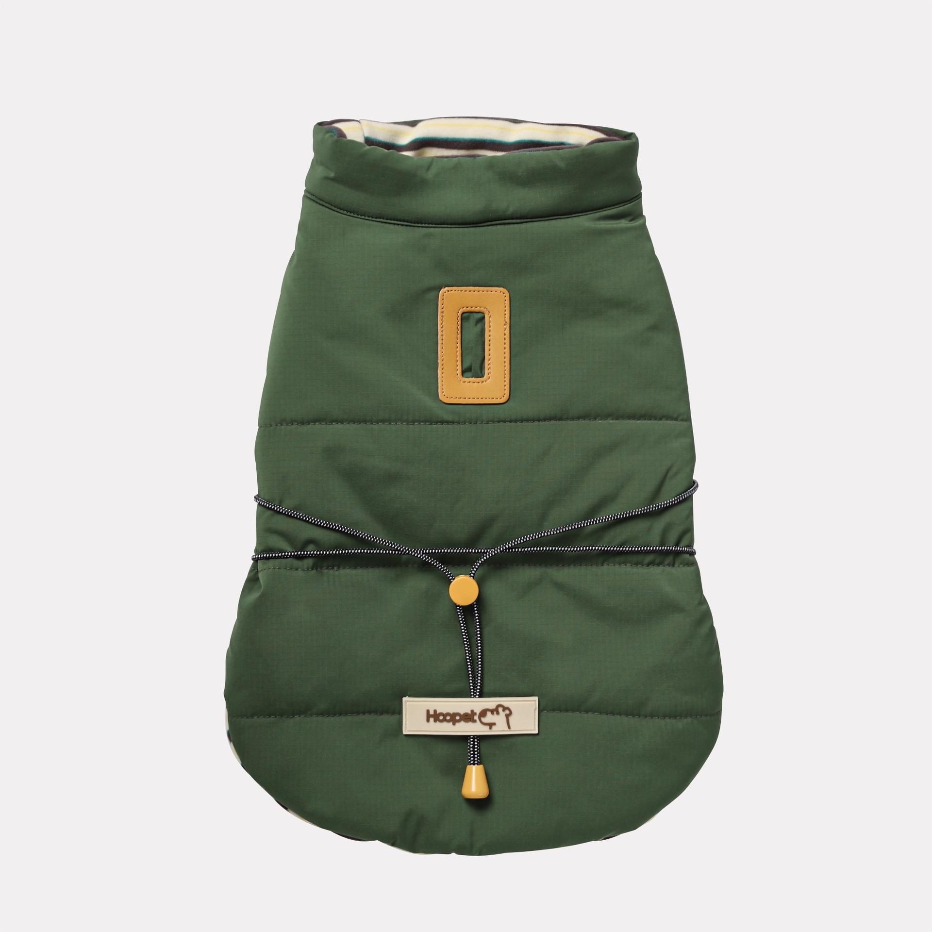 

Hoopet Water-Repellent Cotton Vest: Warm Outdoor Jacket for Pets (Autumn/Winter) S - Chest 40cm (6-8 lbs)