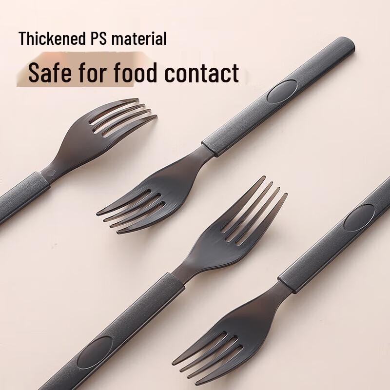 

ONYLM Individually Wrapped Disposable Plastic Forks (100 Count)