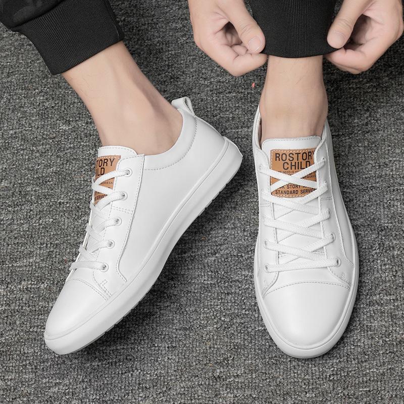 Board Shoes Winter 221 New Soft Leather Soft Sole Casual Sports Shoes Trendy Shoes