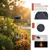 DIY Solar Lights Replacement Top Black Outdoor Solar Decorative Light  Pathway Lighting