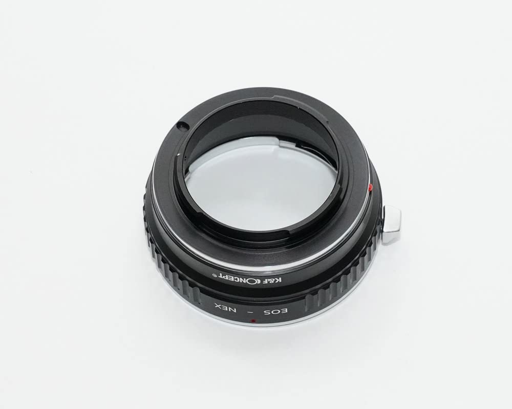 CONCEPT Canon EOS EF Lens To NEX E Mount Adapter with Lens Cloth K&F (EF-S) Ef-nex (KFNEX)