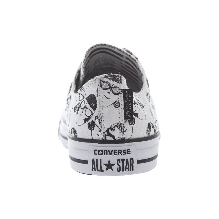 Converse Chuck Taylor All Star Ox Comfortable Versatile Low Top Canvas Shoes Unisex Sneakers Black White 153845C