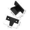 12Set Roman Column Buckle Connector Adjustable Cabinet Support Bracket Plastic Furniture Panel Clip for Floating Shelf