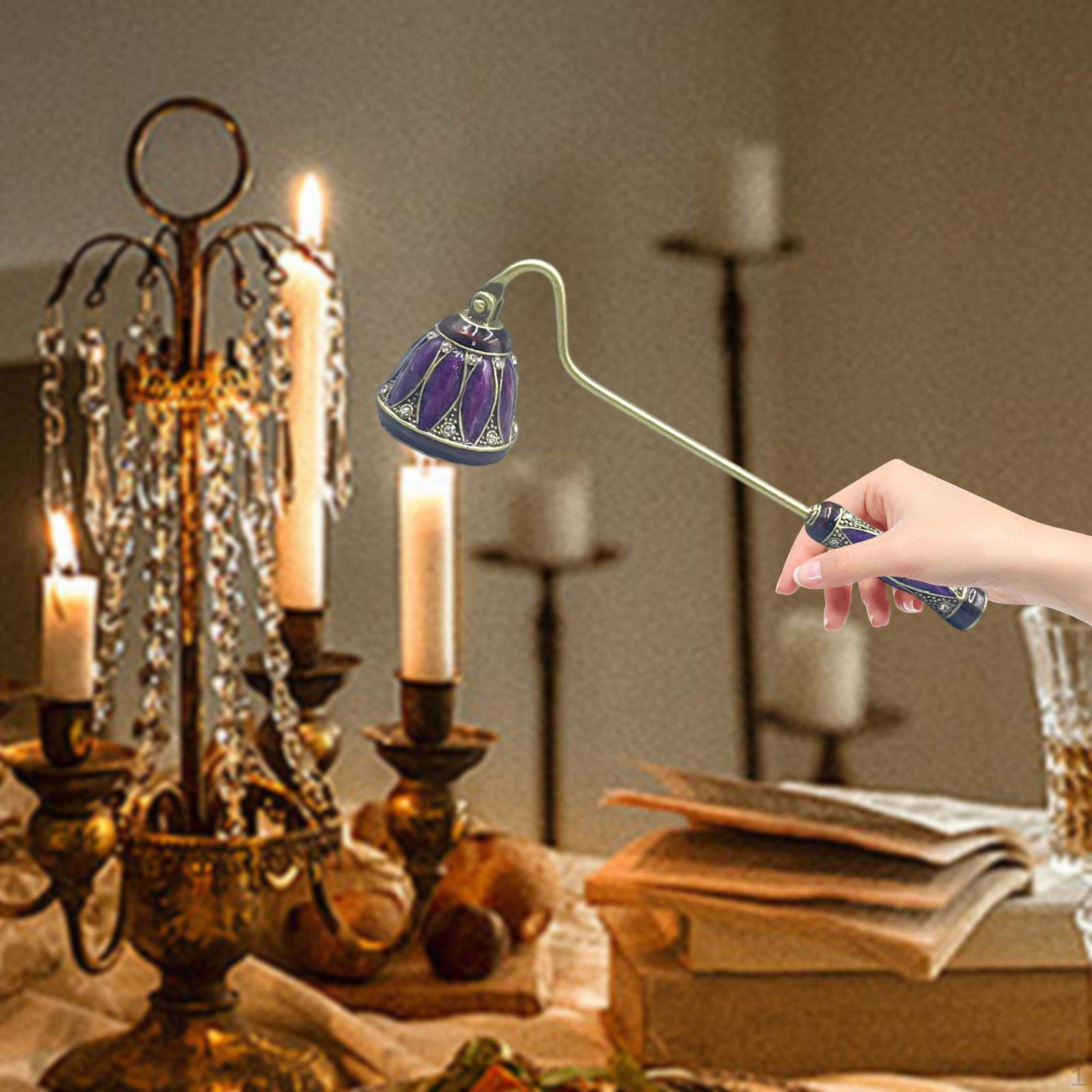 

Candle Snuffers Wick Flame Decorative Home Decor Vintage Gift Stopper Alloy