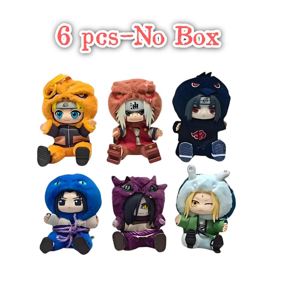 Hot EAKI Naruto Vinyl Plush Blind Box Shippuden Party V2 Series Stuffed Plush Figure Bag Pendant Ornament Doll Toy Birthday Gift