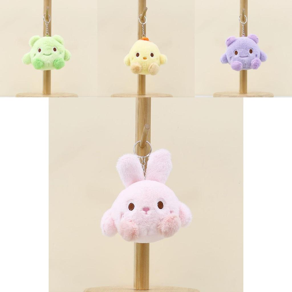 Soft Plush Rabbit Keychain Toy With Short Plush Fur For Kids And Teens Special Characters Included