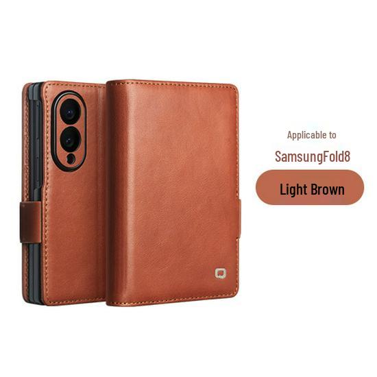 Qiali Samsung Z Fold8 īstas ādas