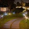 Solar-Feuerwerk-Erdspießleuchten IP65 Wasserdichte Löwenzahn-Fee-Lampe Outdoor-Gartendeko für Hofweg Rasenbeleuchtung